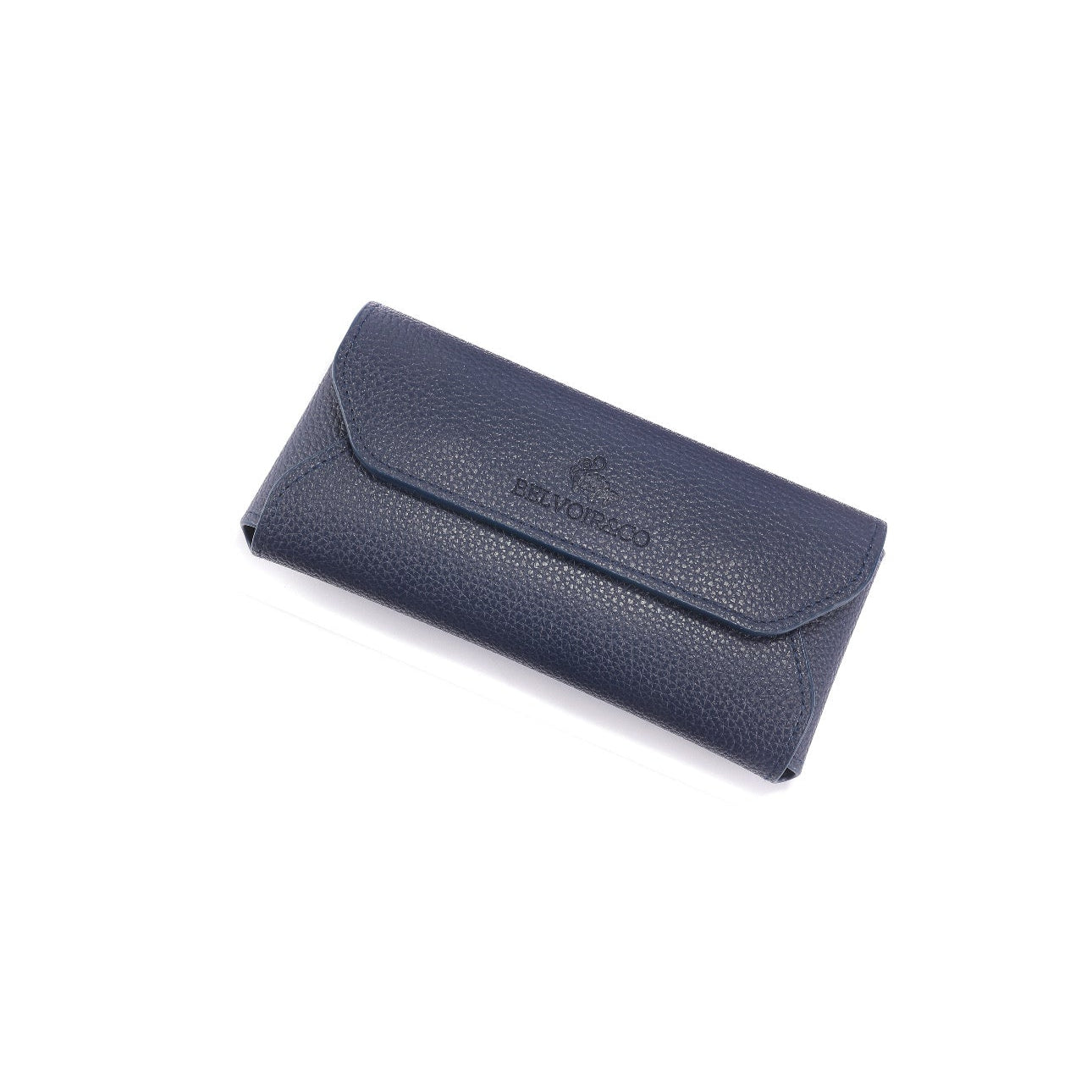 Navy Blue Leather Case