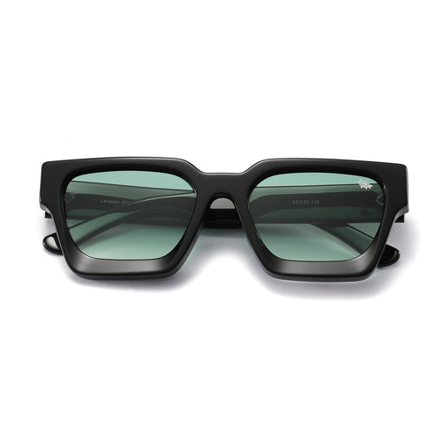 Larsson Gloss Black | Green