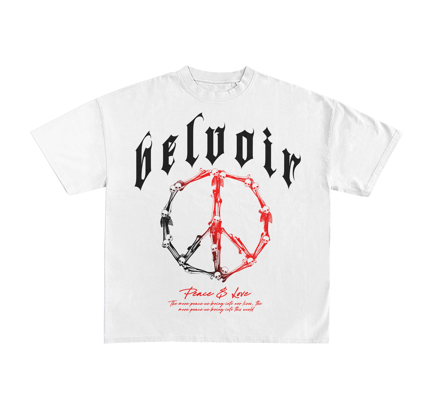 Skull Peace T-Shirt White
