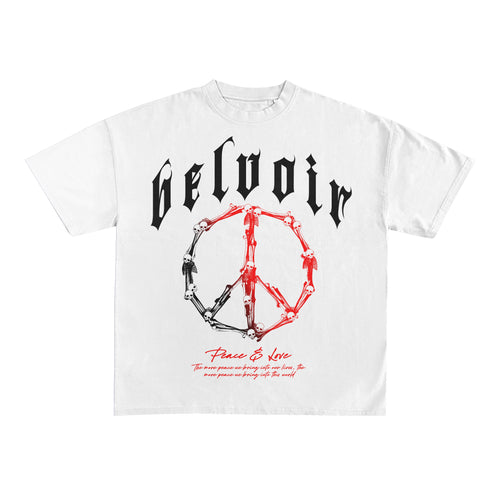 Skull Peace T-Shirt White