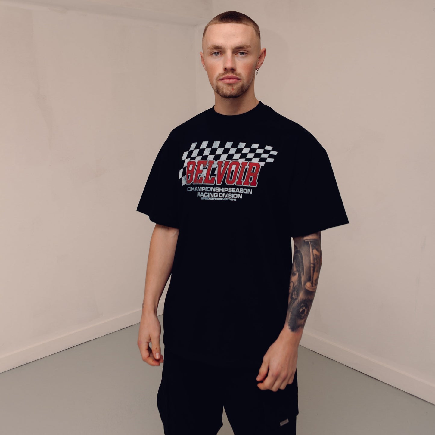 Motorsport T-Shirt Black