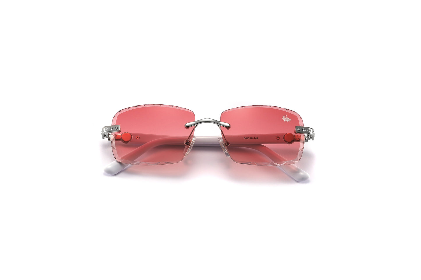 Palmeira White Silver | Burnt Red
