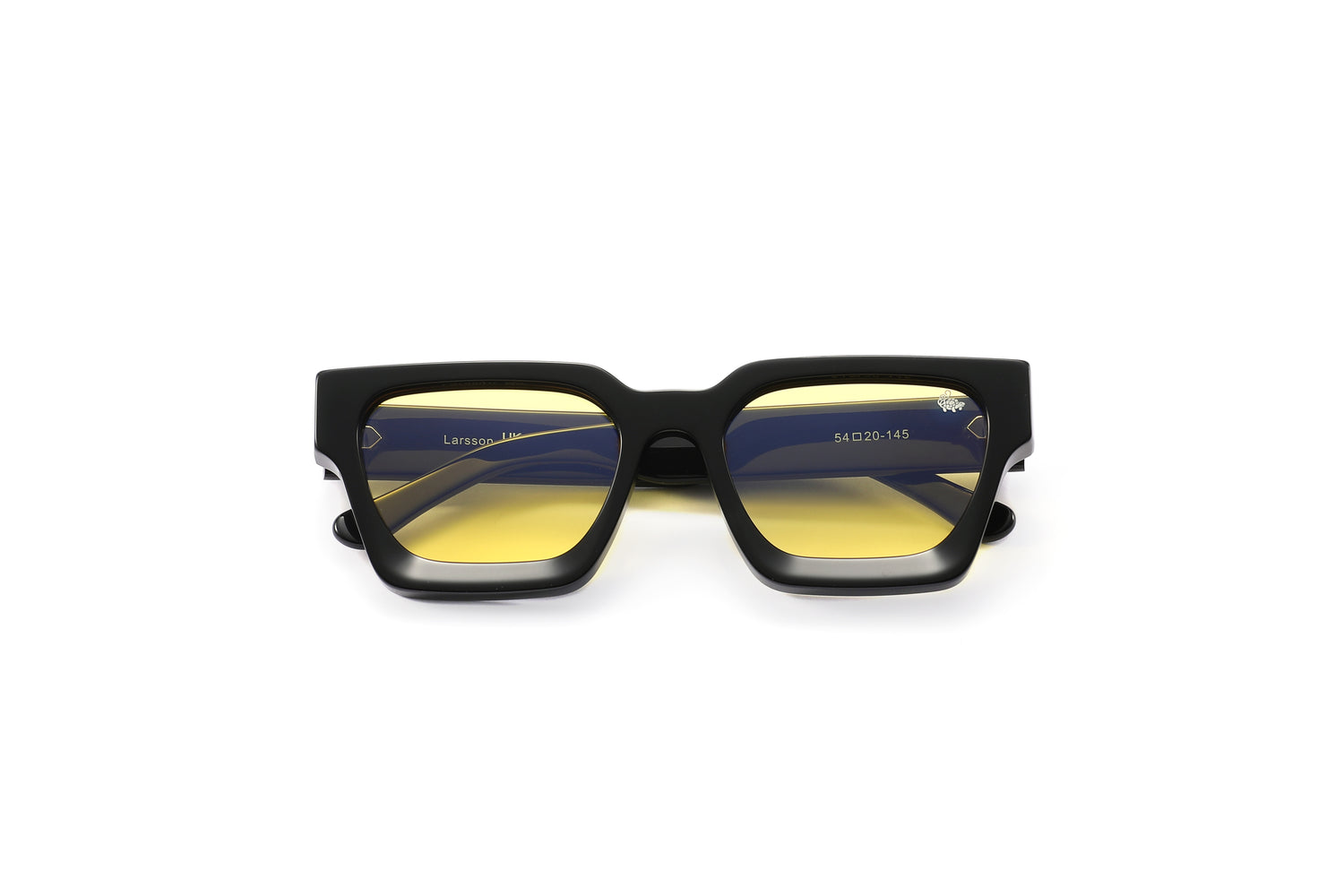 Larsson Gloss Black | Yellow