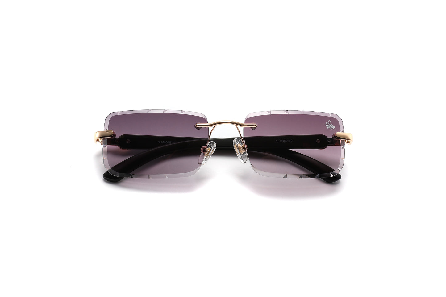 Diamond Cut Hampton Smoke Gold | Black