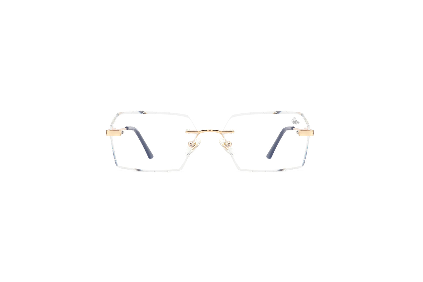 Diamond Cut Kennedy Anti Blue | Gold
