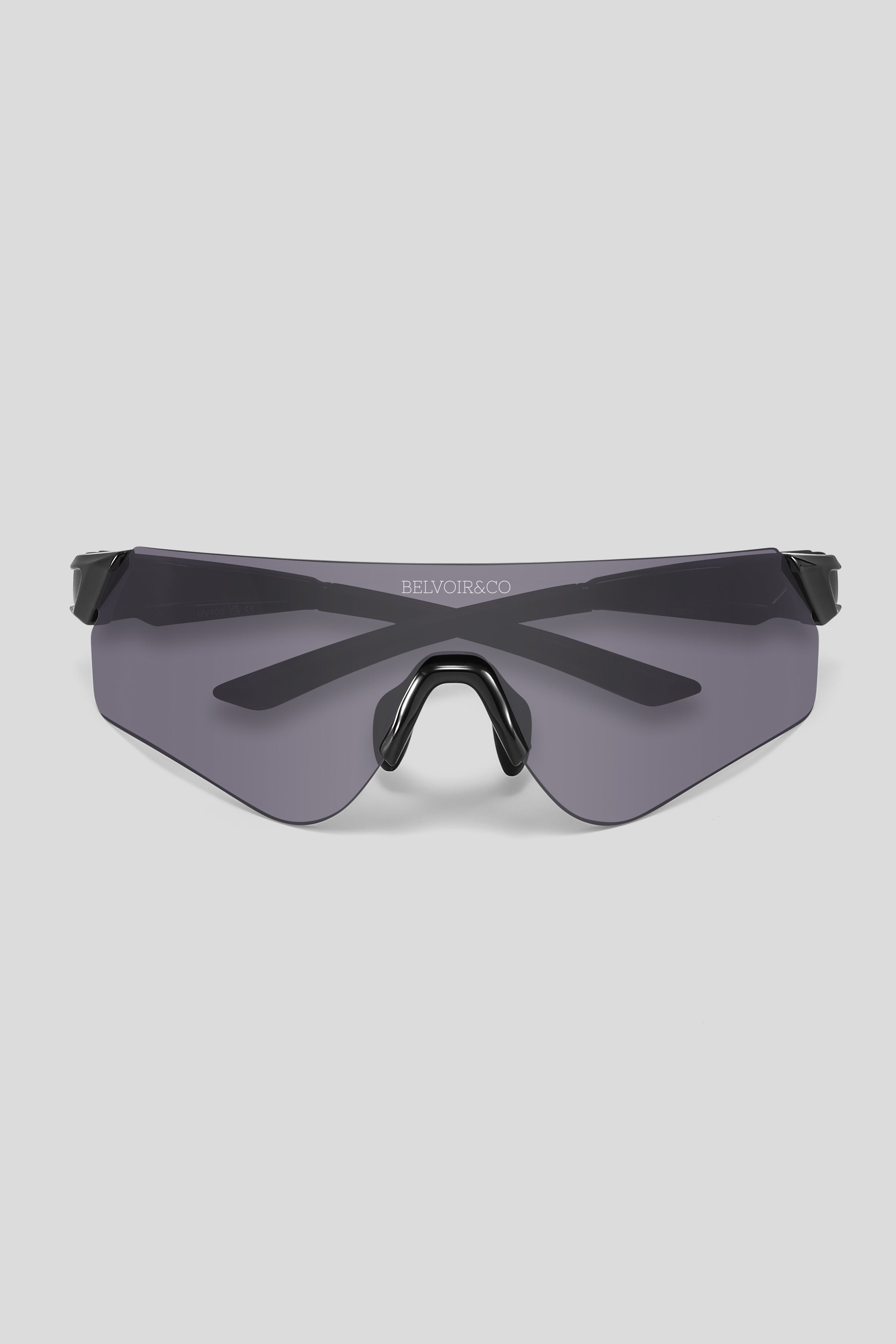 BELVOIR & CO. Unisex Sunglasses Willow Blue Sunglasses - Diamond Cut - Belvoir&Co main image 4