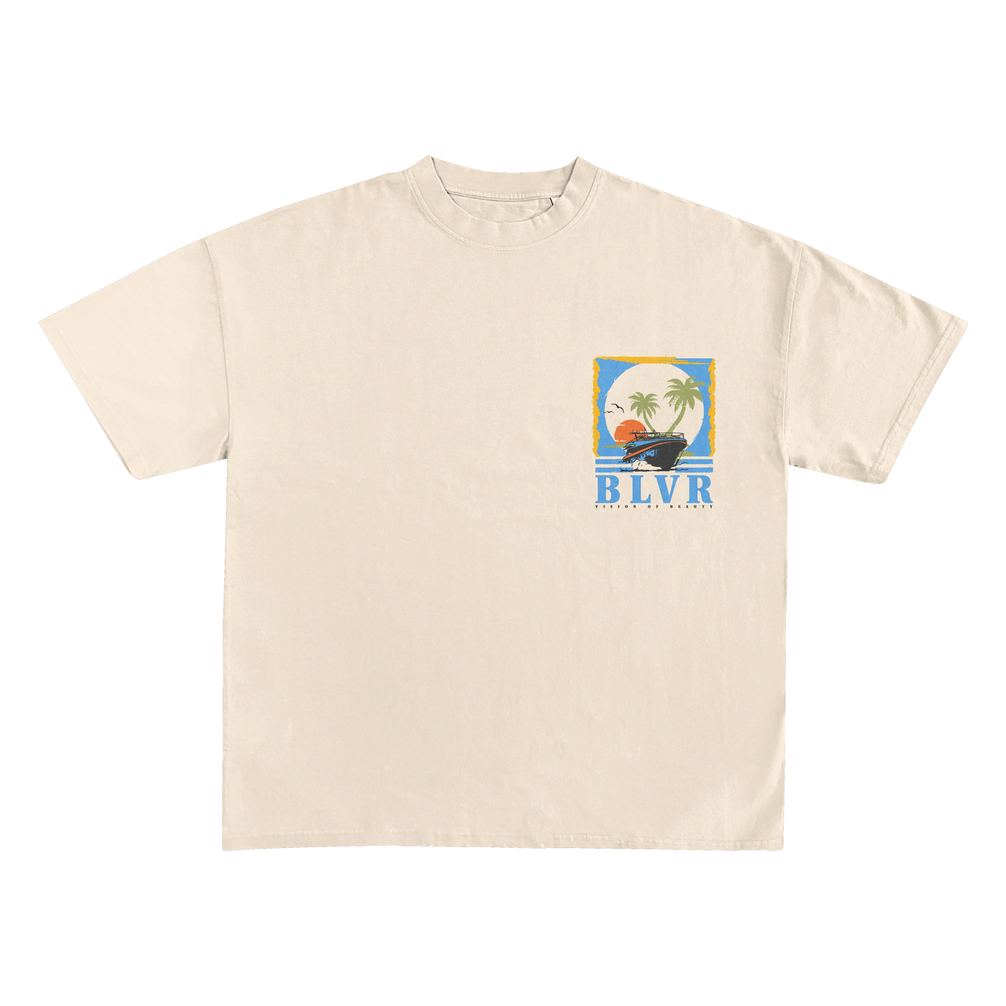Yacht T-Shirt Cream