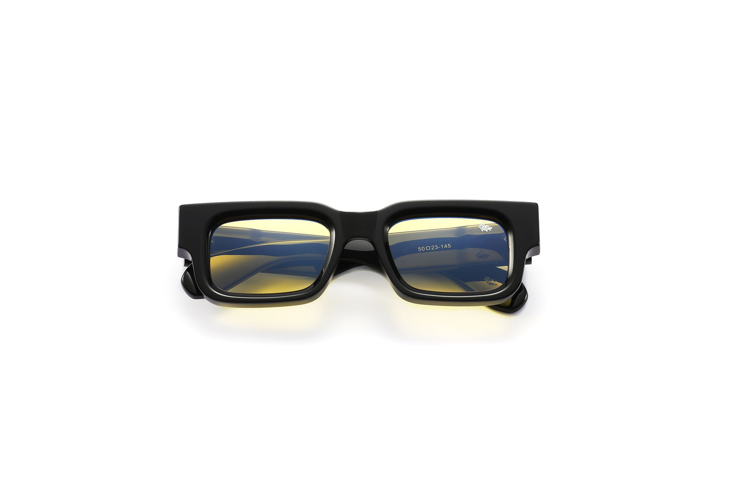 Arlo Gloss Black | Yellow