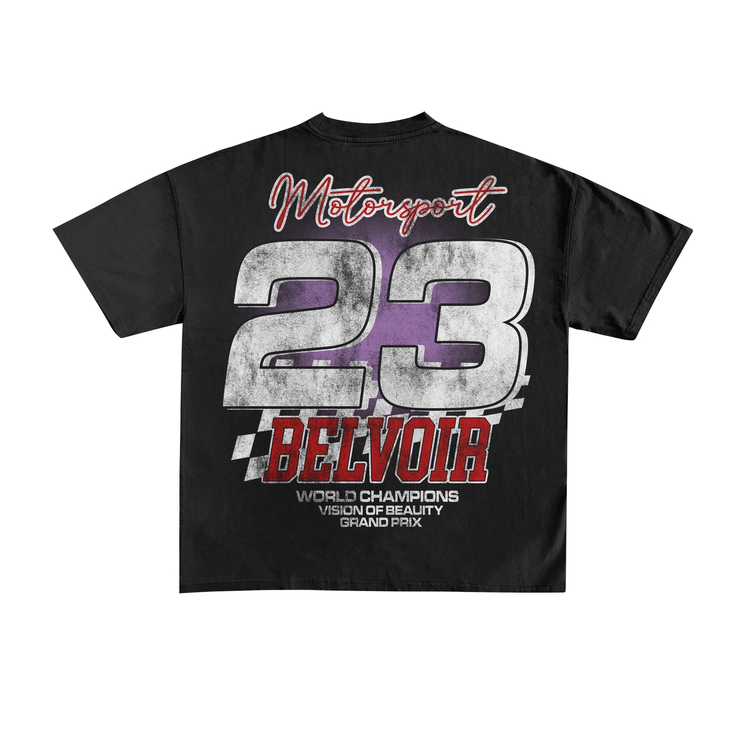 Motorsport T-Shirt Black