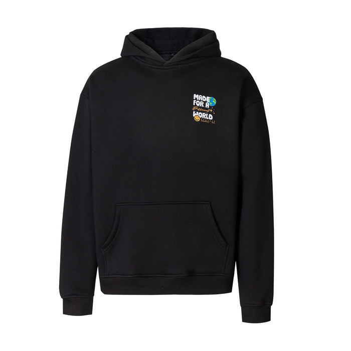 Different World Hoodie Black