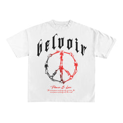 Skull Peace T-Shirt White