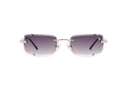 Diamond Cut Hampton Smoke | Silver