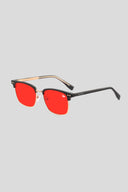 Clubmaster Black | Red