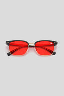 Clubmaster Black | Red