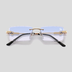 Diamond Cut Hampton Blue | Gold