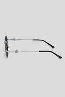 Diamond Cut Willow Black | Silver