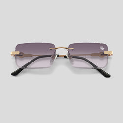 Diamond Cut Hampton Smoke | Gold