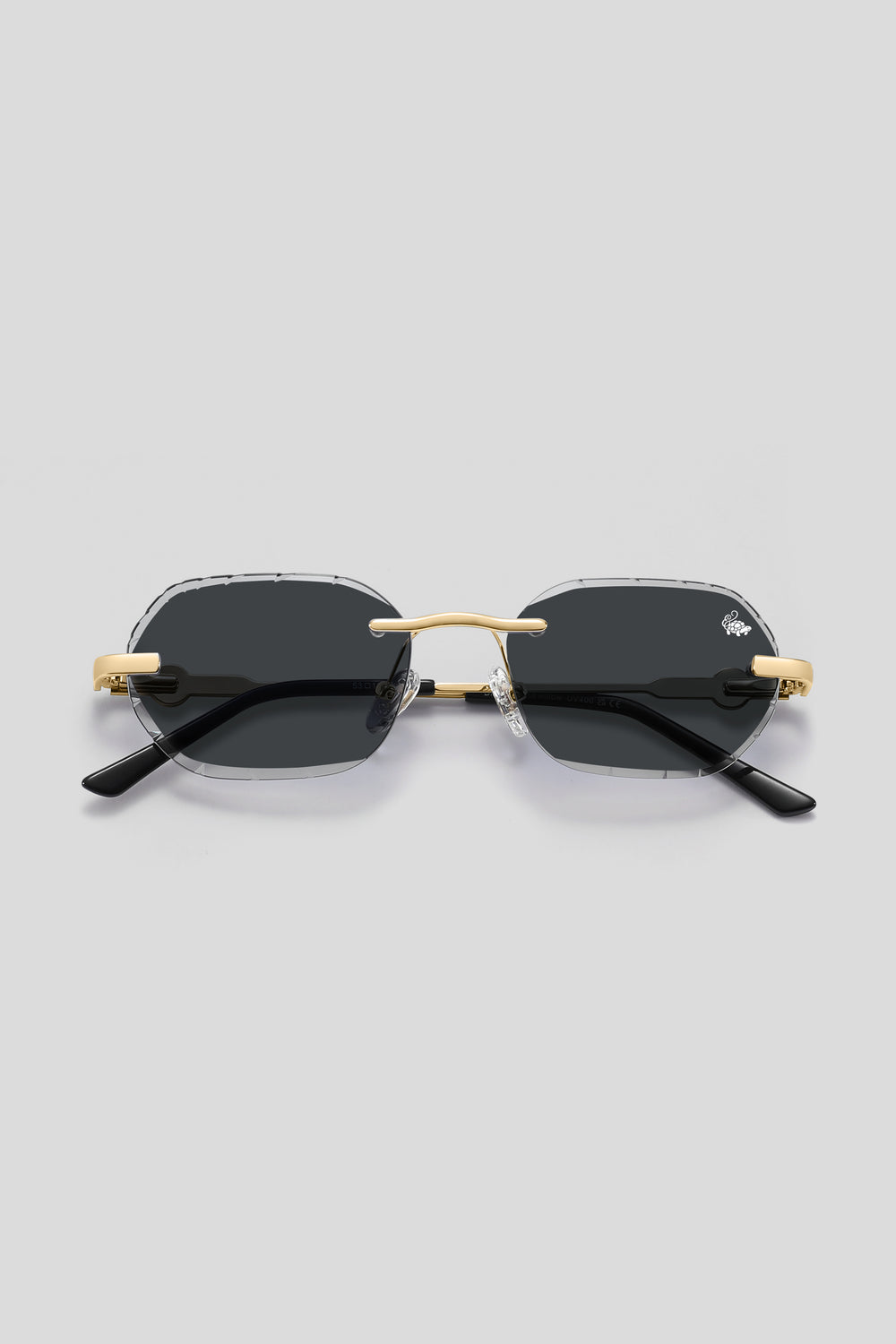 Diamond Cut Willow Black | Gold