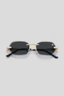 Diamond Cut Willow Black | Gold