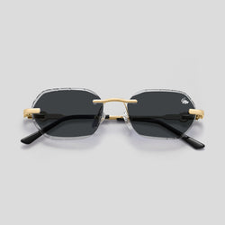 Diamond Cut Willow Black | Gold