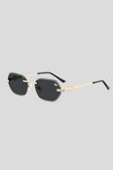 Diamond Cut Willow Black | Gold