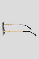Diamond Cut Willow Black | Gold