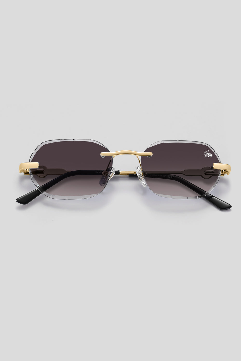 Diamond Cut Willow Smoke | Gold