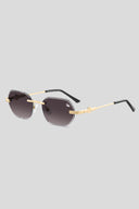 Diamond Cut Willow Smoke | Gold