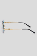 Diamond Cut Willow Sunset | Gold