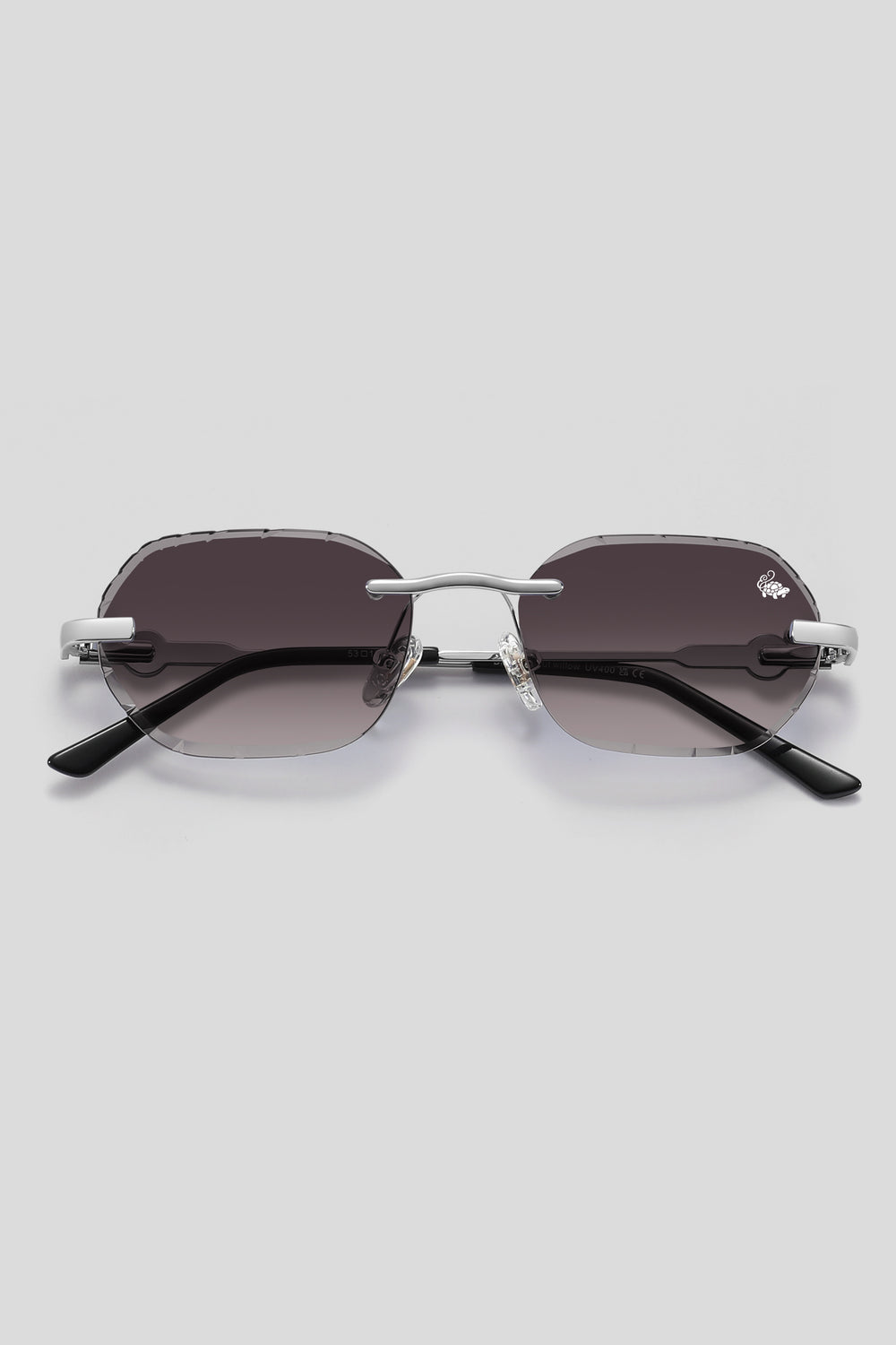 Diamond Cut Willow Smoke | Silver
