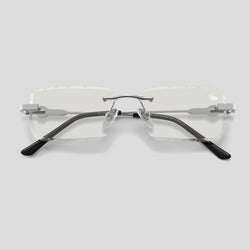 Diamond Cut Hampton Anti Blue | Silver