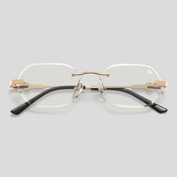 Diamond Cut Willow Anti Blue | Gold