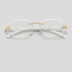 Diamond Cut Willow Anti Blue | White