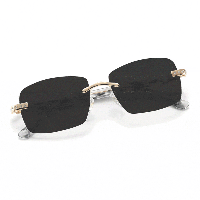 Palmeira Marble Transition Black | Gold