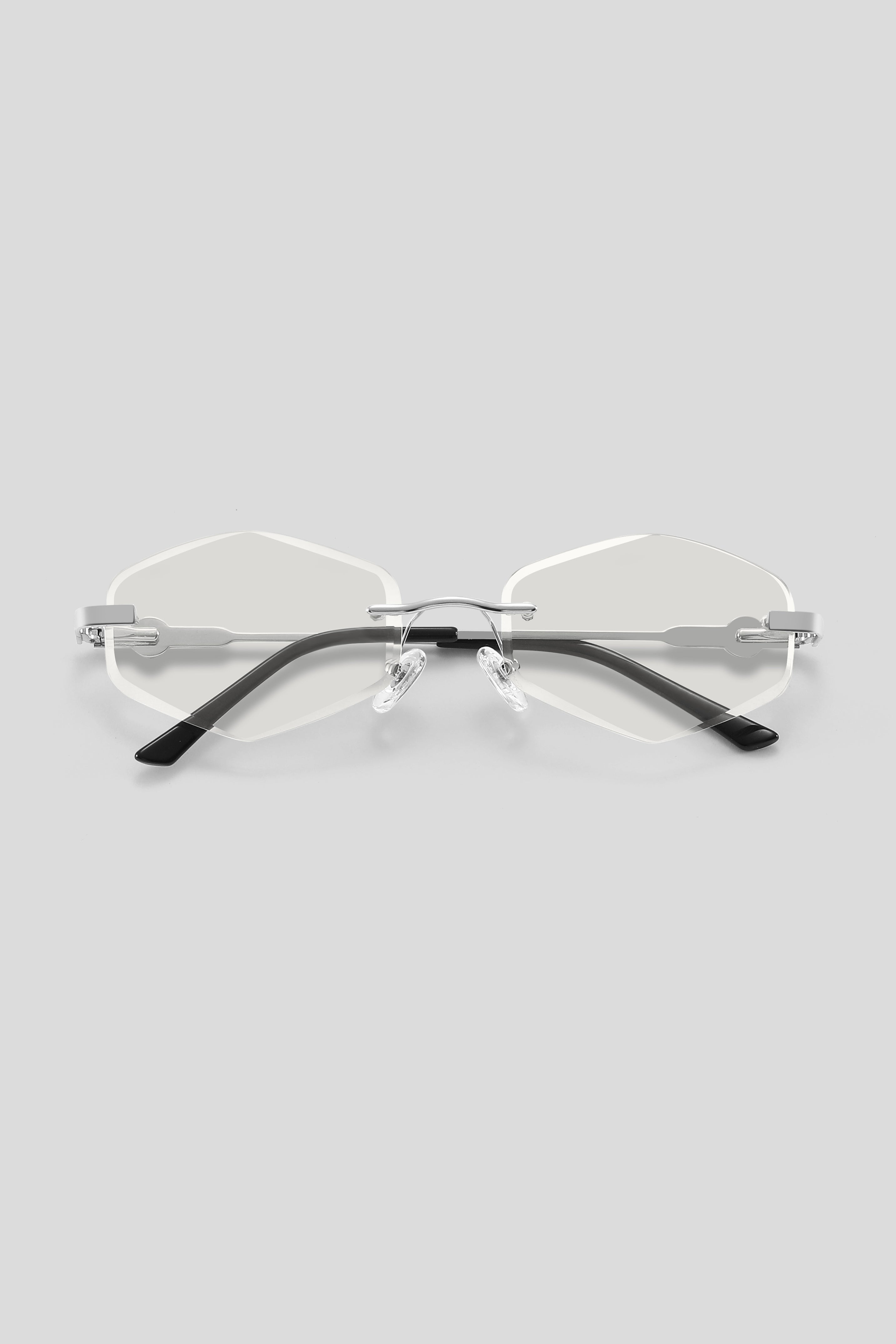 Trente Anti Blue Silver Glasses - Unique Eyewear - Belvoir&Co