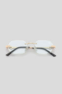Diamond Cut Willow Transition Blue | Gold