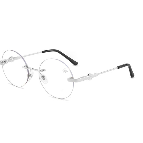 Lennon Rimless Anti Blue | Silver